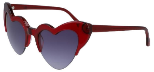 Draper James DJ7012 heart sunglasses