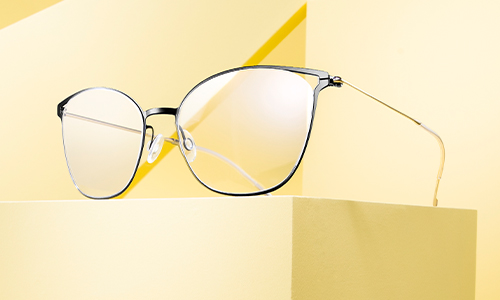 Pure P-5004 cat-eye glasses