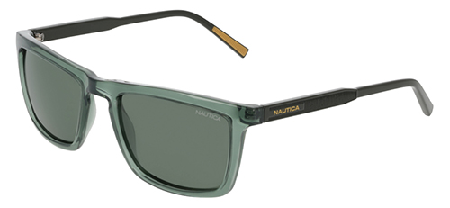 transcluscent green nauticaa sunglasses