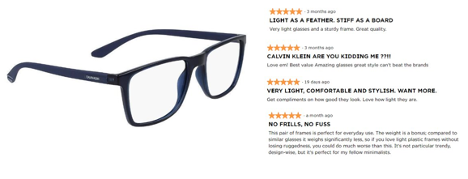 CALVIN KLEIN CK19573 COLORTHIN glasses